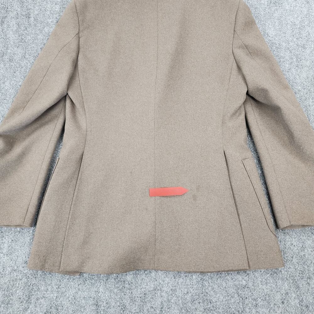 Vintage Levis Blazer Mens 42R Tan Trim Cut Sta-Prest Action Suit Sport Coat Prep - Picture 14 of 16